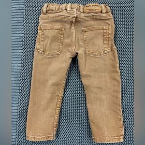 Zara Kids Tan Denim Jeans